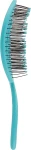 Solomeya Гибкая био-расческа для волос "Голубая волна" Flex Bio Hair Brush Blue Wave - фото N3