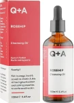 Q+A Очищувальна олія для обличчя на основі шипшини Rosehip Cleansing Oil - фото N2