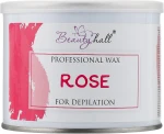 Beautyhall Воск для депиляции в банке "Розовый" Rosa Professional Wax