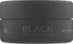 IdHair Матовий волоконний віск для короткого й середнього волосся Black Xclusive Matte Fiber Wax