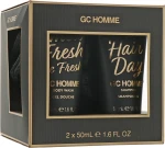 Grace Cole Набір GC Homme Bold (sh/gel/50ml + shm/50ml + sponge/1pc)