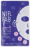 NIP + FAB Тканинна маска з ретинолом Retinol Fix Sheet Mask