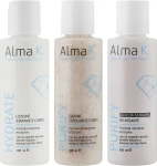 Alma K. Набор ухода за телом "Сначала Я!" Alma K Me First Body Care Kit (sh/gel/100ml + soap/100ml + b/lot/100ml) - фото N2