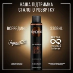 Тонирующий сухой шампунь для темных волос - SYOSS Tined Dry Shampoo, Dark Brown, 200 мл - фото N2