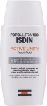 Isdin Солнцезащитный флюид для лица против пятен Foto Ultra 100 Active Unify Fusion Fluid SPF50+