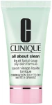 Clinique Сильнодействующее жидкое мыло для жирной кожи All About Clean Liquid Facial Soap