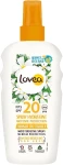 Lovea Зволожувальний сонцезахисний спрей SPF20 Monoi de Tahiti Moisturizing Spray SPF20