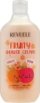 Revuele Крем для душа с абрикосом и персиком Fruity Shower Cream Apricot and Peach
