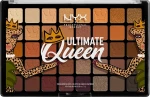 NYX Professional Makeup Makeup Ultimate Queen Eyeshadow Palette 40 Pan Limited Edition Палетка теней - фото N3