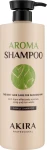 Глубокоочищающий шампунь для волос - Akira Aroma Shampoo, 1000 мл