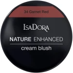 IsaDora Nature Enhanced Cream Blush Румяна кремовые - фото N2