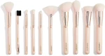 Revolution Pro Набір пензликів для макіяжу X Influencer Overnight Full Beat Brush Set & Rol - фото N2