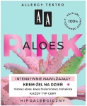 AA Інтенсивно зволожувальний денний гель-крем Aloes Pink Cream-Gel - фото N3