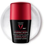 Vichy Шариковый антиперспирант для мужчин против чрезмерного потоотделения и запаха, 96 часов защиты Homme Clinical Control Deperspirant 96h - фото N4