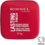 Rimmel Lasting Finish Buildable Coverage Компактна пудра для обличчя - фото N2