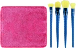 Real Techniques Набір пензликів для макіяжу Prism Glo Face Brush Set Luxe Glow - фото N2