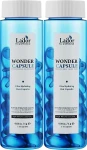 Увлажняющие капсулы для блеска тусклых волос - La'dor Wonder Capsule, 70х1 г