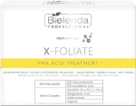 Bielenda Professional Набір X-Foliate PHA Acid Treatment (f/peeling/5*1.5g + f/mask/5*15g + f/ser/5*2ml) - фото N2