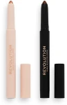 Makeup Revolution Contour & Shadow Crayons (eye/cr/2x1,2g) Набір олівців для контуру та оформлення очей - фото N2