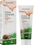 Beaumyr Очищающая пенка для умывания с экстрактом муцина улитки Foam Cleanser Snail - фото N2