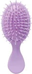 Titania Щітка масажна, 14 см, фіолетова Synthetic Brush Pastell