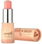 Barry M Скраб-бальзам для губ "Персик" Buff & Balm Peach Pop - фото N2