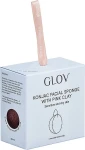 Glov Спонж для лица с розовой глиной Konjac Facial Sponge With Pink Clay - фото N2
