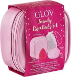 Glov Набір Beauty Essentials Set (sponge/1pcs + pads/3pcs + bag) - фото N2