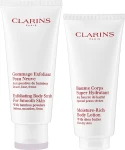Clarins Набір Body Care Essentials (body/lot/200ml + body/scrub/200ml) - фото N2