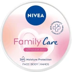 Nivea Крем зволожувальний для всієї сім'ї Family Care Hydrating Creme - фото N2