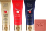 Scottish Fine Soaps Набор Spiced Apple Luxurious Gift Set (scr/75ml + b/cr/75ml + h/cr/75ml + soap/100g) - фото N2