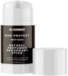 Mr.Scrubber Натуральный парфюмированный дезодорант "Man Protect Deep Ocean" Natural Perfumed Deodorant Stick