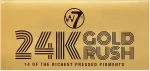 W7 24K Gold Rush Eyeshadow Palette Палетка тіней