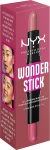 NYX Professional Makeup Wonder Stick Blush Двухсторонние кремовые румяна - фото N2