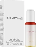 Inglot Бронзувальні краплі для обличчя й тіла Lab Let's Get Tan Bronzing Drops - фото N2