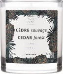 Ароматическая свеча в стакане "Кедровый лес" - Panier des Sens Scented Candle Cedar Forest, 275g