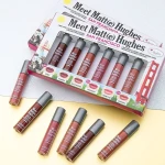 TheBalm Meet Matt(e) Hughes Mini Kit San Francisco (lipstick/6x1,2ml) Набор жидких матовых помад - фото N5