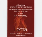 Loma УЦЕНКА Ароматическая свеча "Гвоздика" Clove Insight Candle * - фото N3