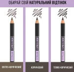 Maybelline New York Express Brow Shaping Pencil Точный карандаш для бровей со щеточкой - фото N6