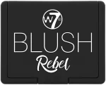 W7 Blush Rebel Blusher Рум'яна для обличчя - фото N2