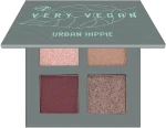 W7 Very Vegan Pressed Pigment Quad Палетка тіней для повік - фото N2