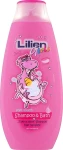 Lilien Дитячий шампунь та піна для ванни 2в1 для дівчаток Shampoo & Bath Girls