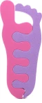 SPL Разделители для пальцев 9585, розовый + сиреневый