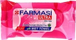 Farmasi Вологі серветки з алое вера Ultra Pink