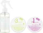 NICO NICO Набір засобів для відновлення волосся Normal Clinic Hair System №1,2,3 (spray/200ml + h/butter/2x200ml)