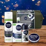 Nivea Набор MEN Sensitive Elegance (foam/200ml + af/sh/balm/100ml + deo/50ml + cr/75ml + bag) - фото N3