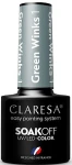 Claresa Гель-лак для ногтей Green Winks Soak Off UV/LED Color