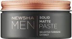 Newsha Матовая паста для укладки волос Men Solid Matte Paste