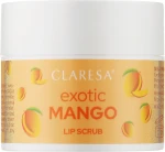 Claresa Скраб для губ "Екзотичне манго" Lip Scrub Exotic Mango
