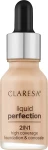 Claresa Liquid Perfection 2in1 High Coverage Foundation&Concealer Консилер і база під макіяж 2 в 1